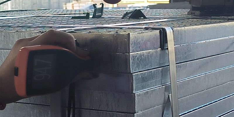 Цинковое покрытие решетчатого настила